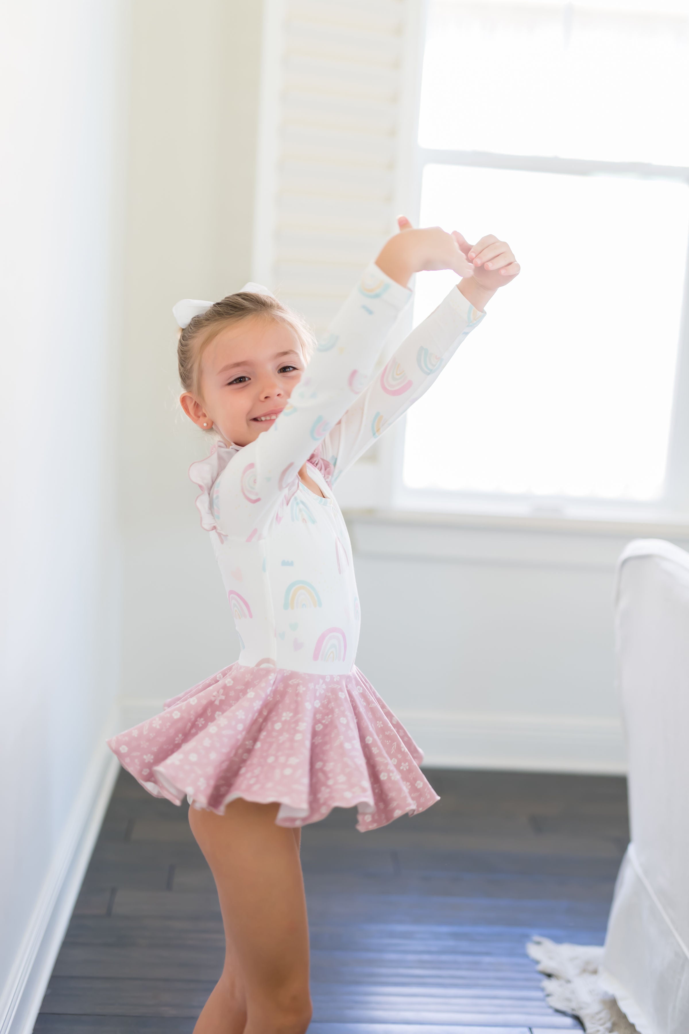 Farrah Leotard - Over The Rainbow (long Sleeve)