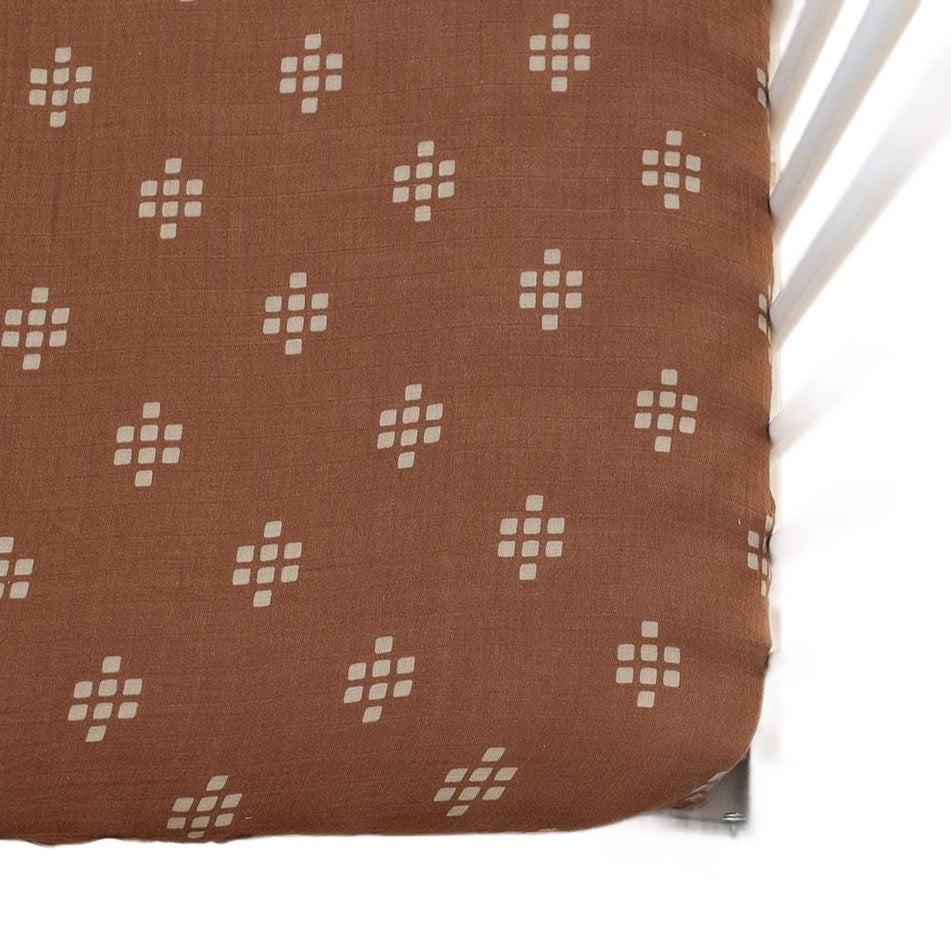 Chestnut Textiles Muslin Crib Sheet