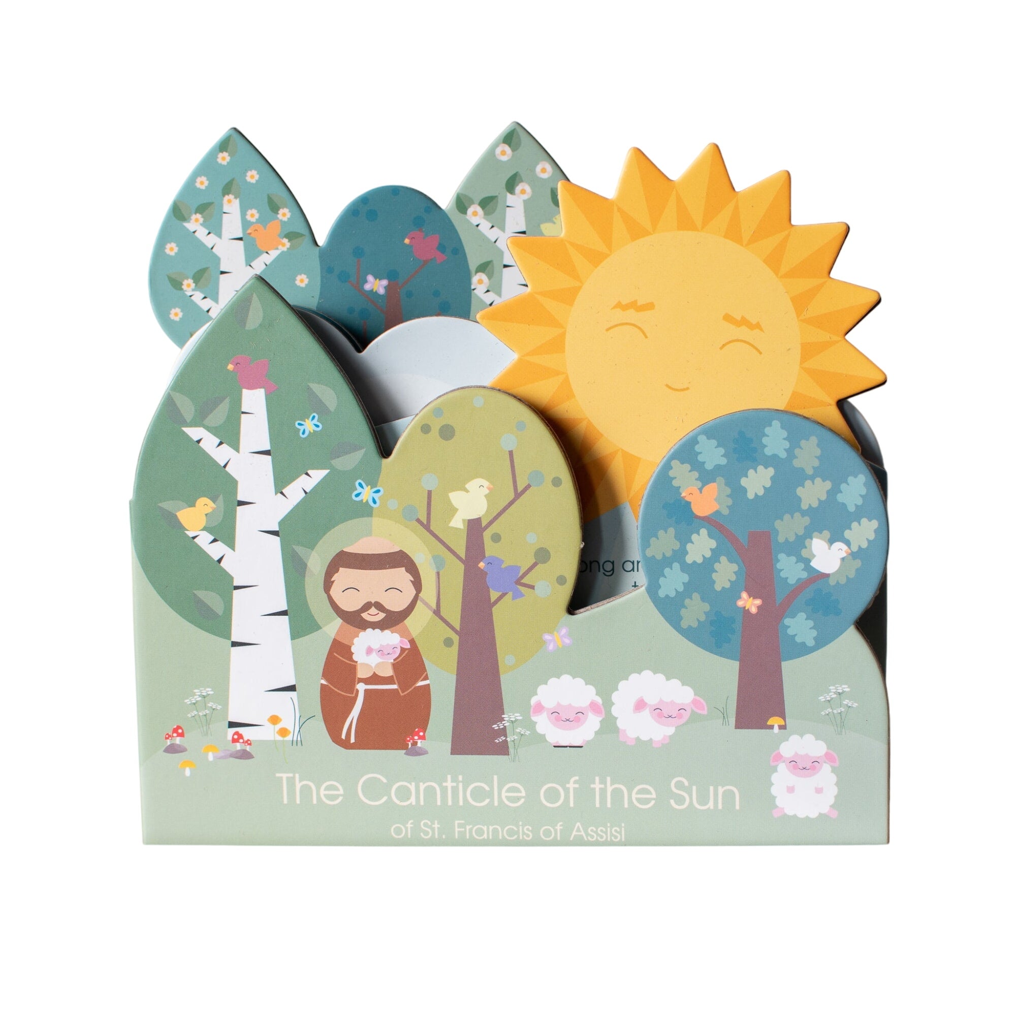 The Canticle Of The Sun: Of St. Francis Of Assisi Shaped Book