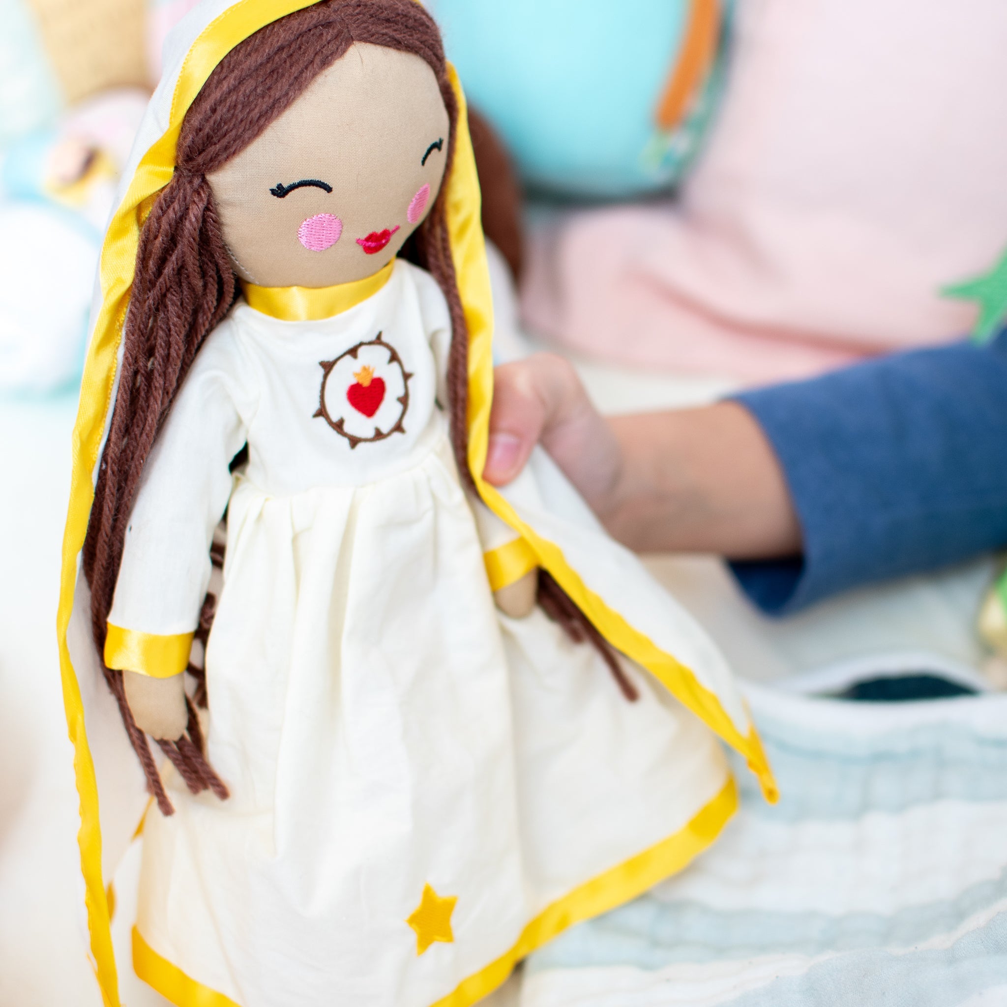 Our Lady Of Fatima Rag Doll