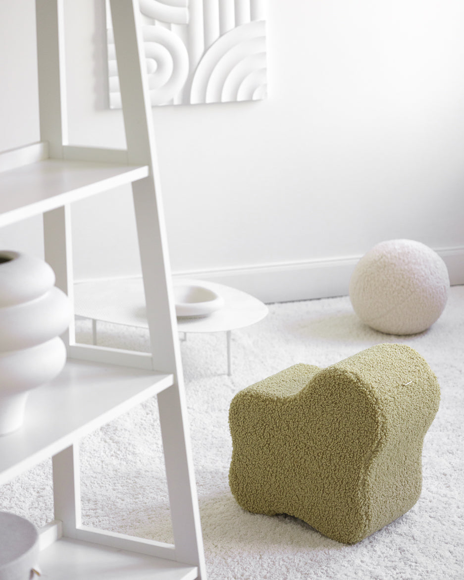 Matcha Cloud Pouffe