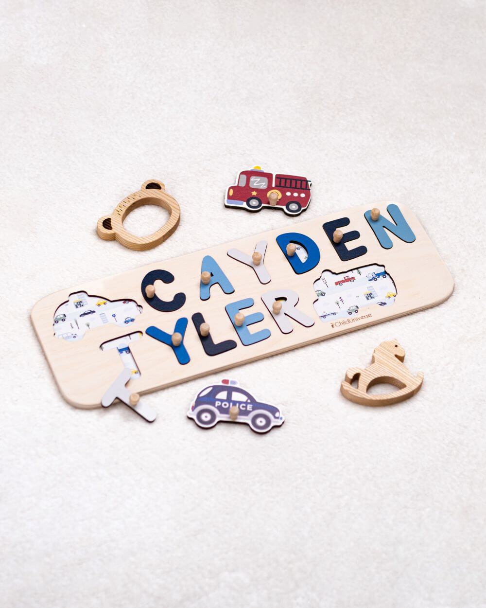 Cars Double Name Puzzle