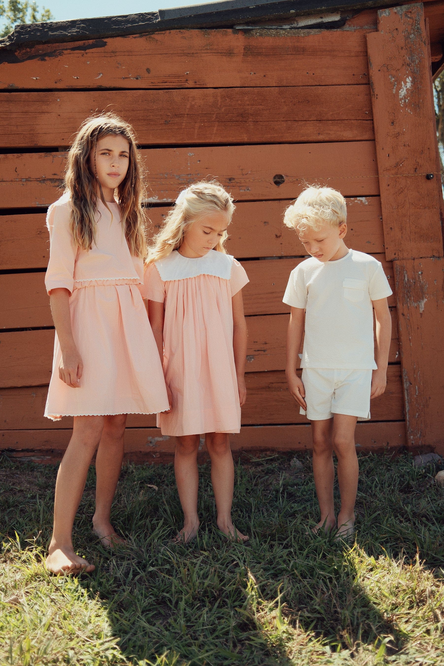 Celia Dress - Grapefruit