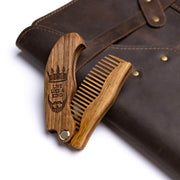 Wooden Beard Comb - Live Like A King