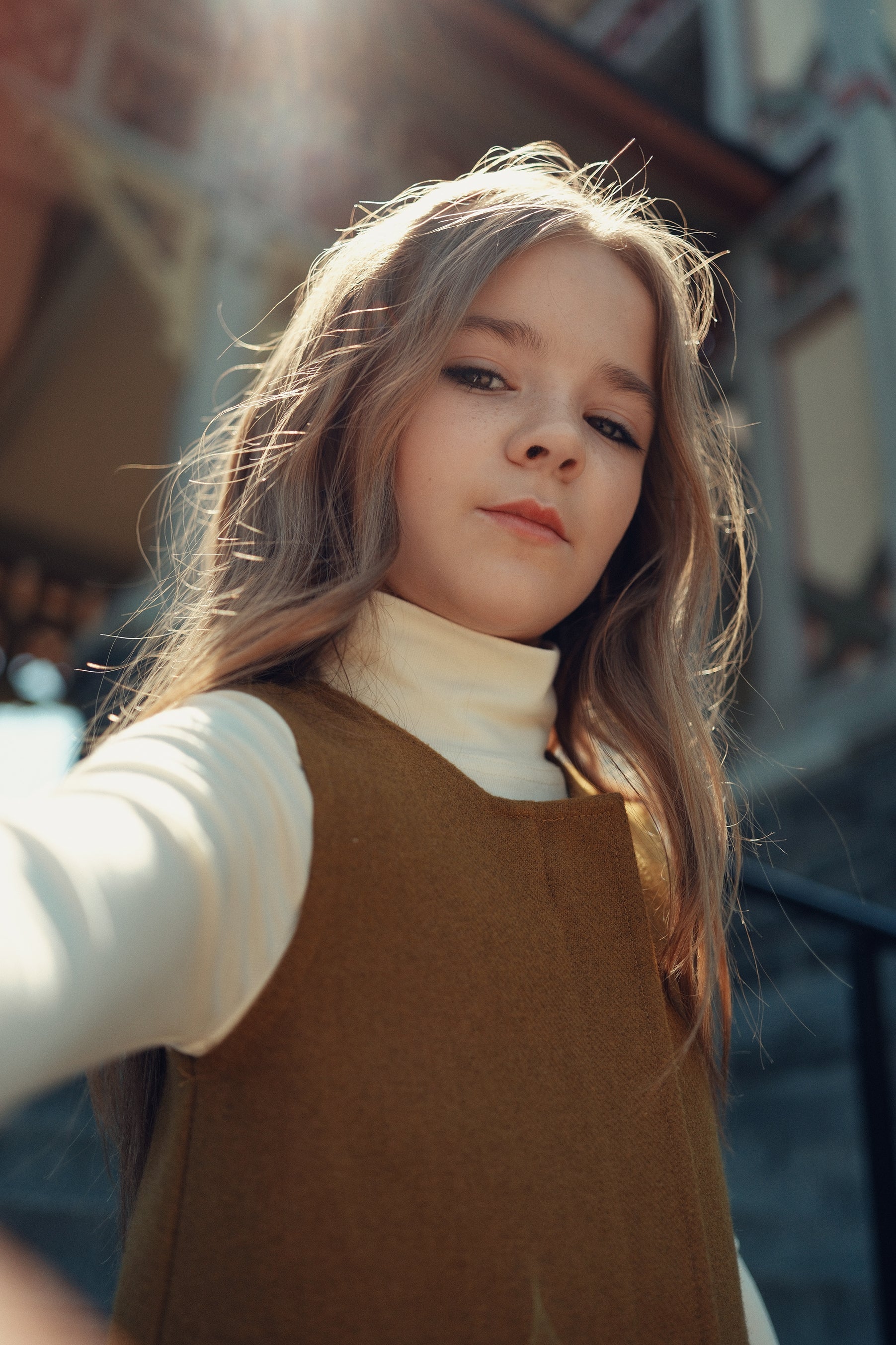 Eleanor Turtleneck - White