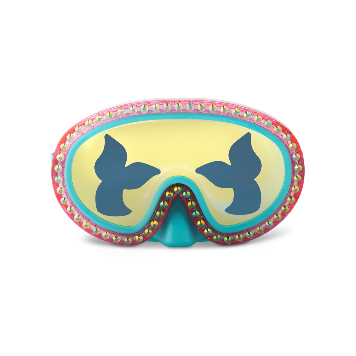 Blue Sushi Mermaid Kids' Swim Mask With Nose Piece