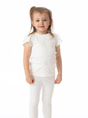 Organic Cotton Ashley Ruffled Tee - Star