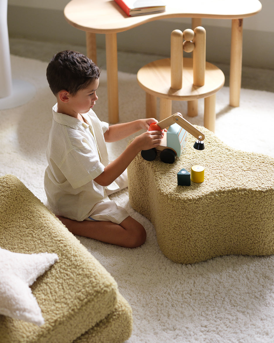 Matcha Cloud Pouffe