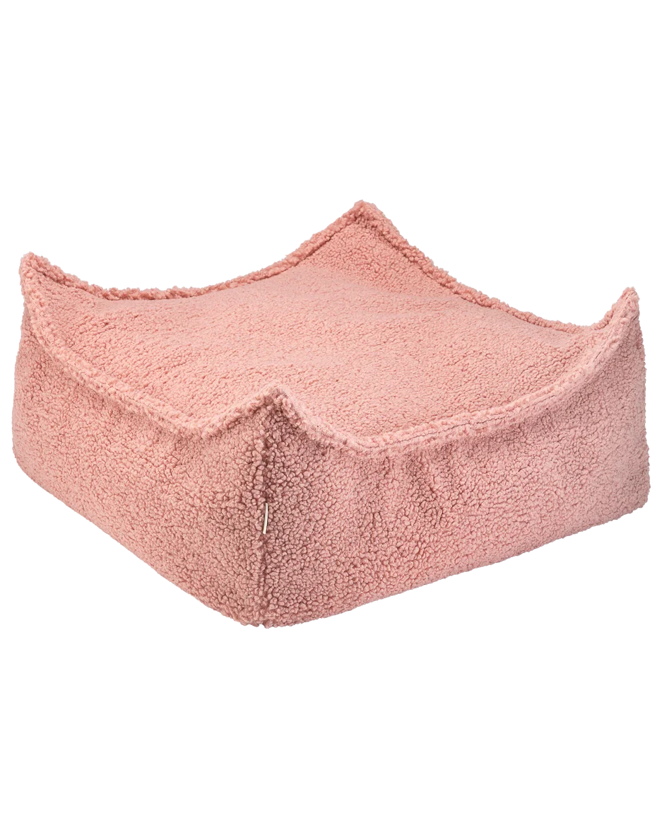 Guava Square Ottoman Extra Cover