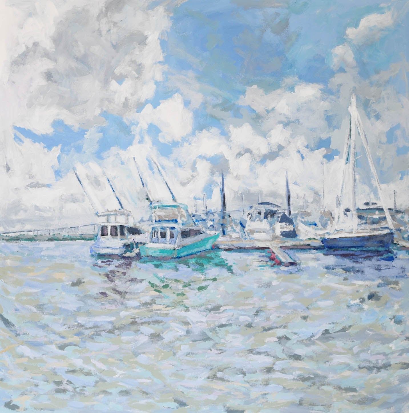 Charleston Harbor Print