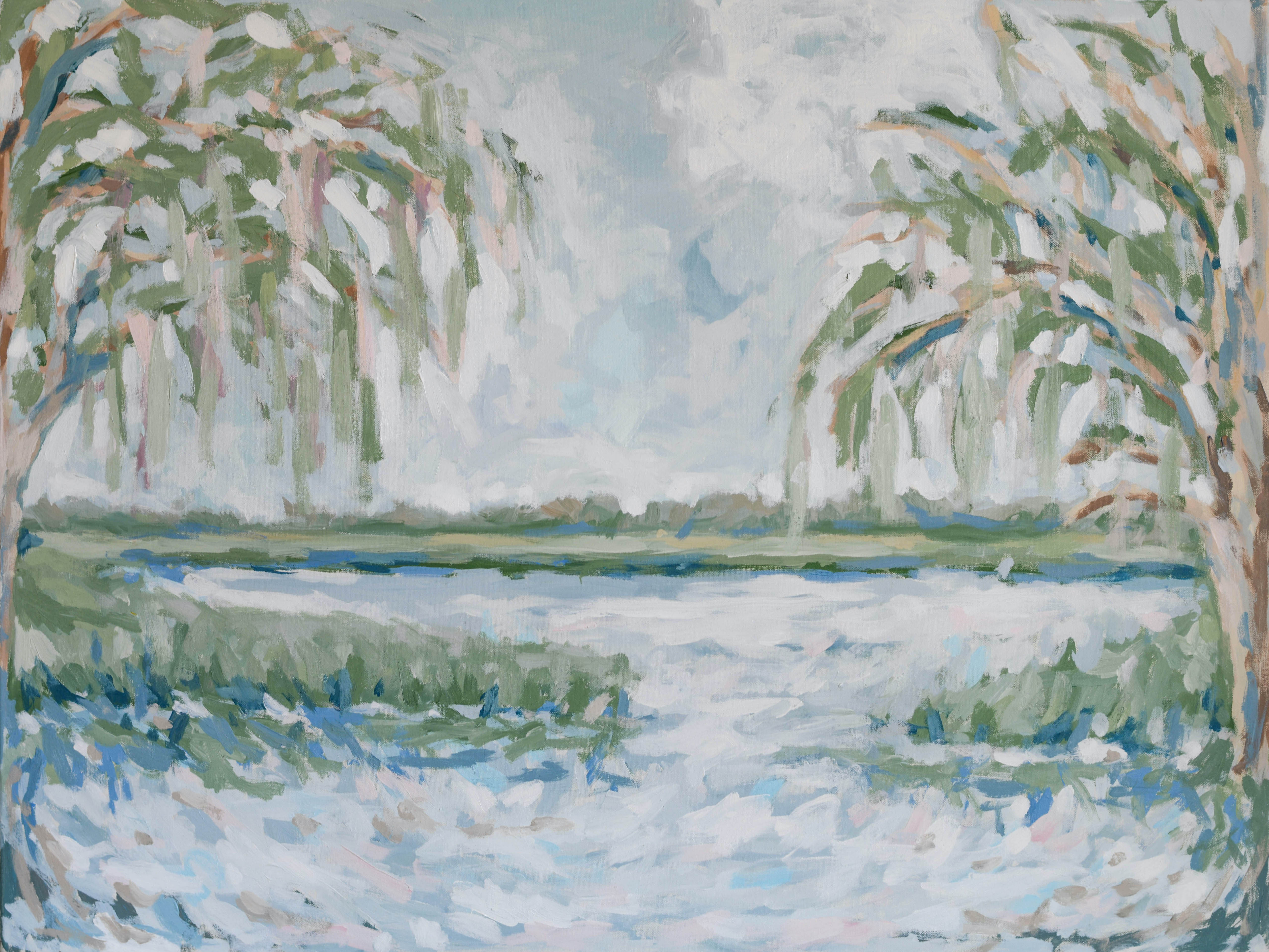 Weeping Oaks On Kiawah Print