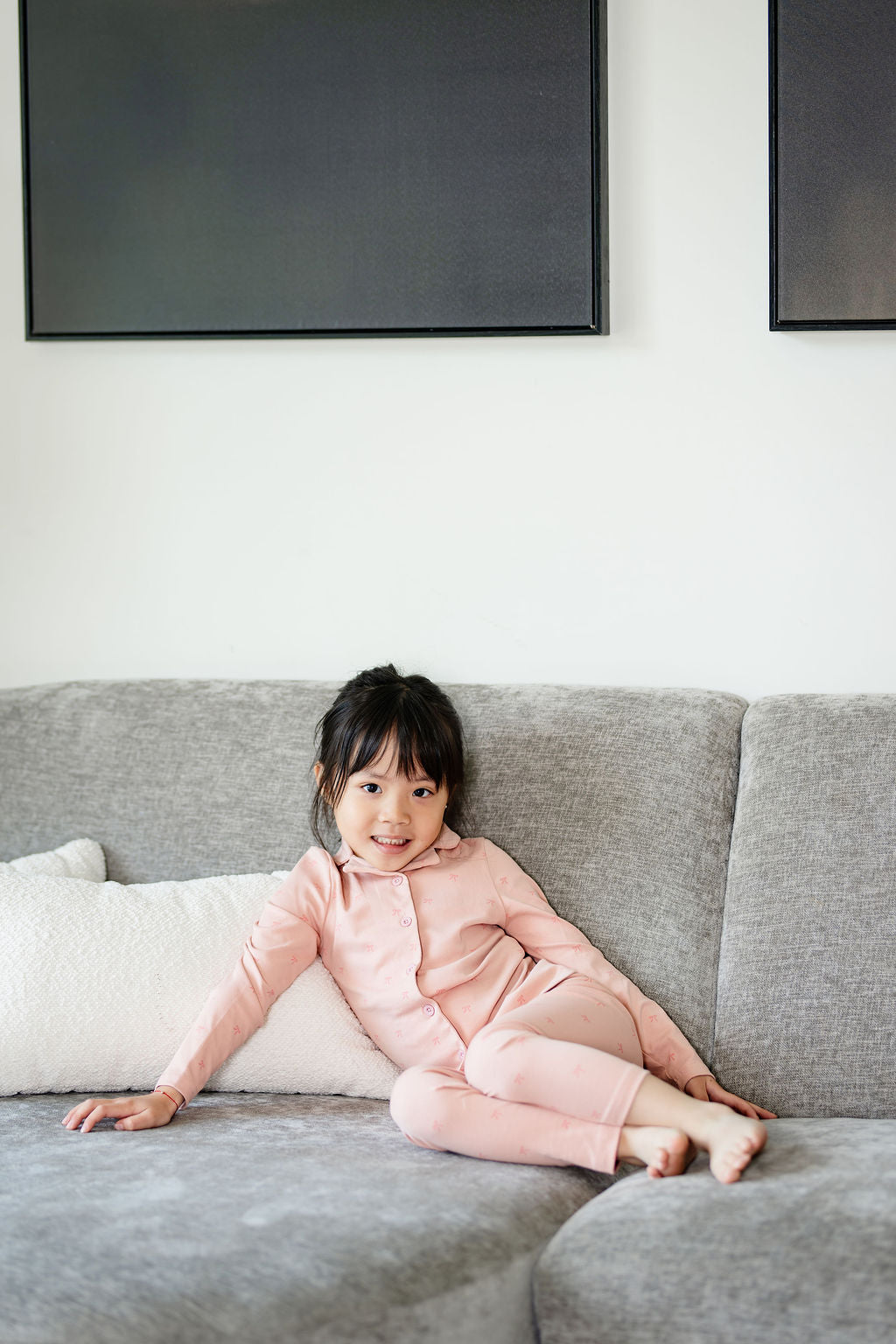 Printed Grandpa Pj-pink