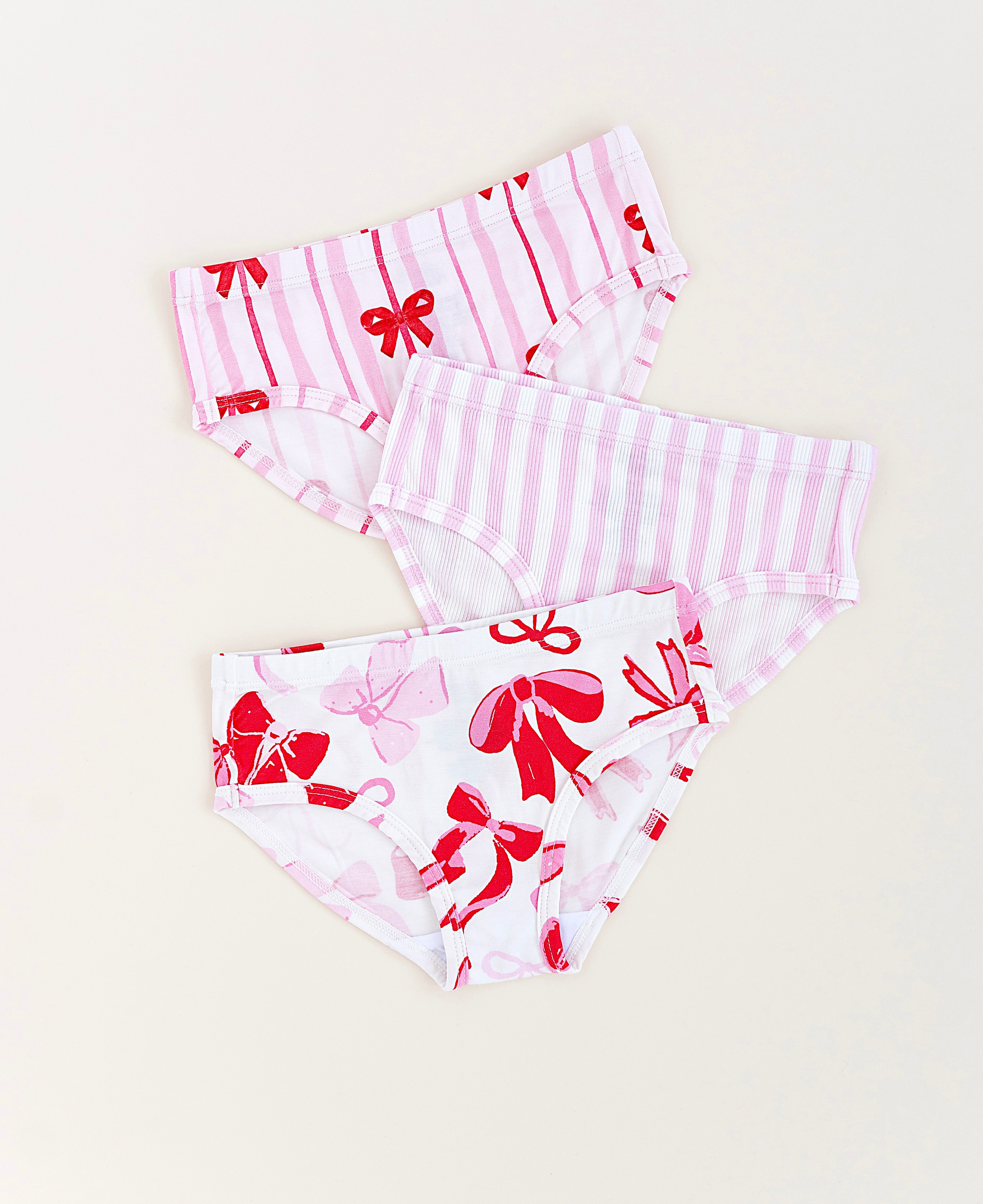 Blushing Bows Underwear Set