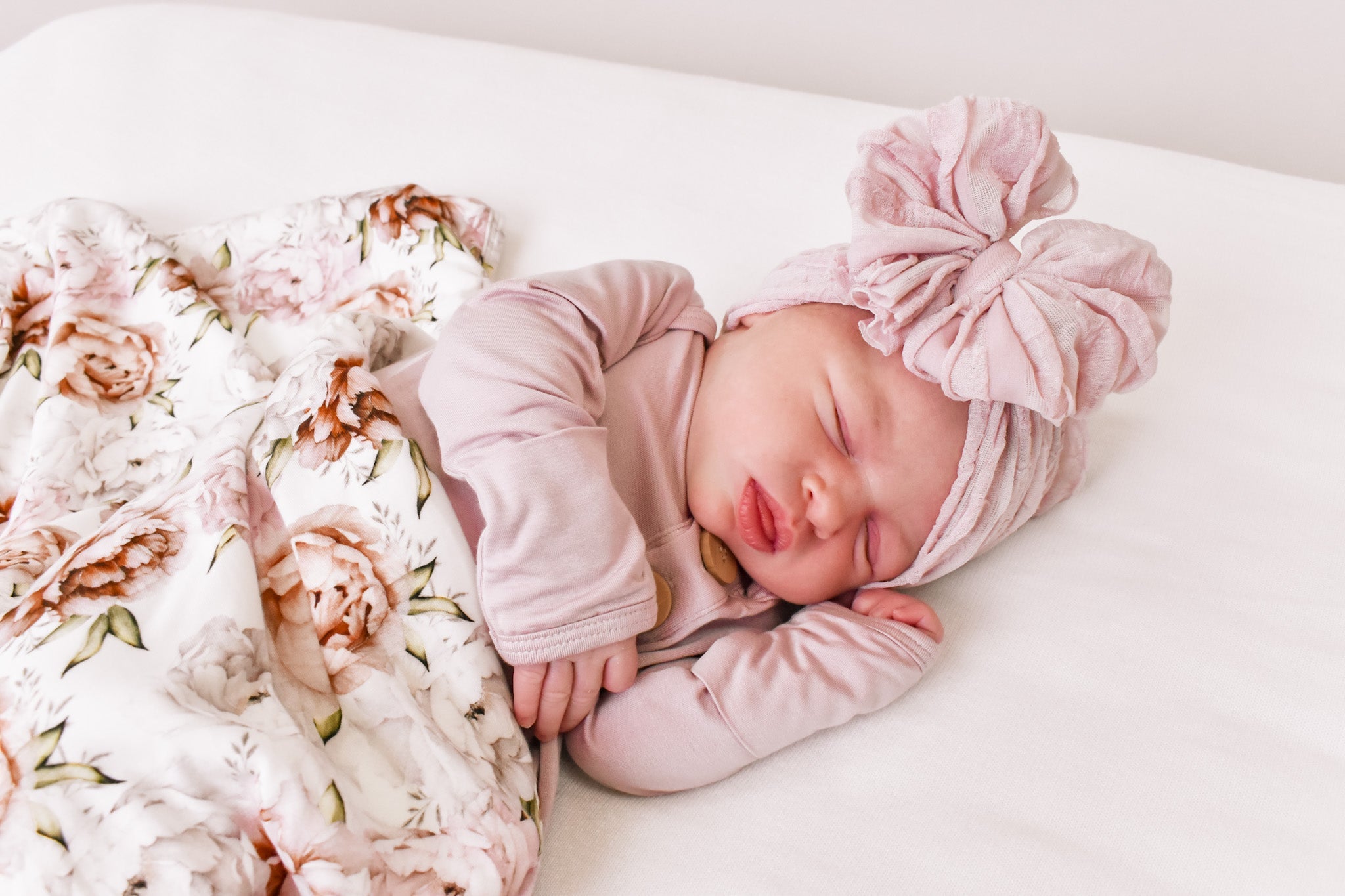 Mauvelous | Signature Ruffled Baby Headband