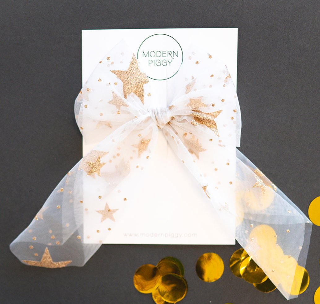 Sparkle | Tulle Statement Bow