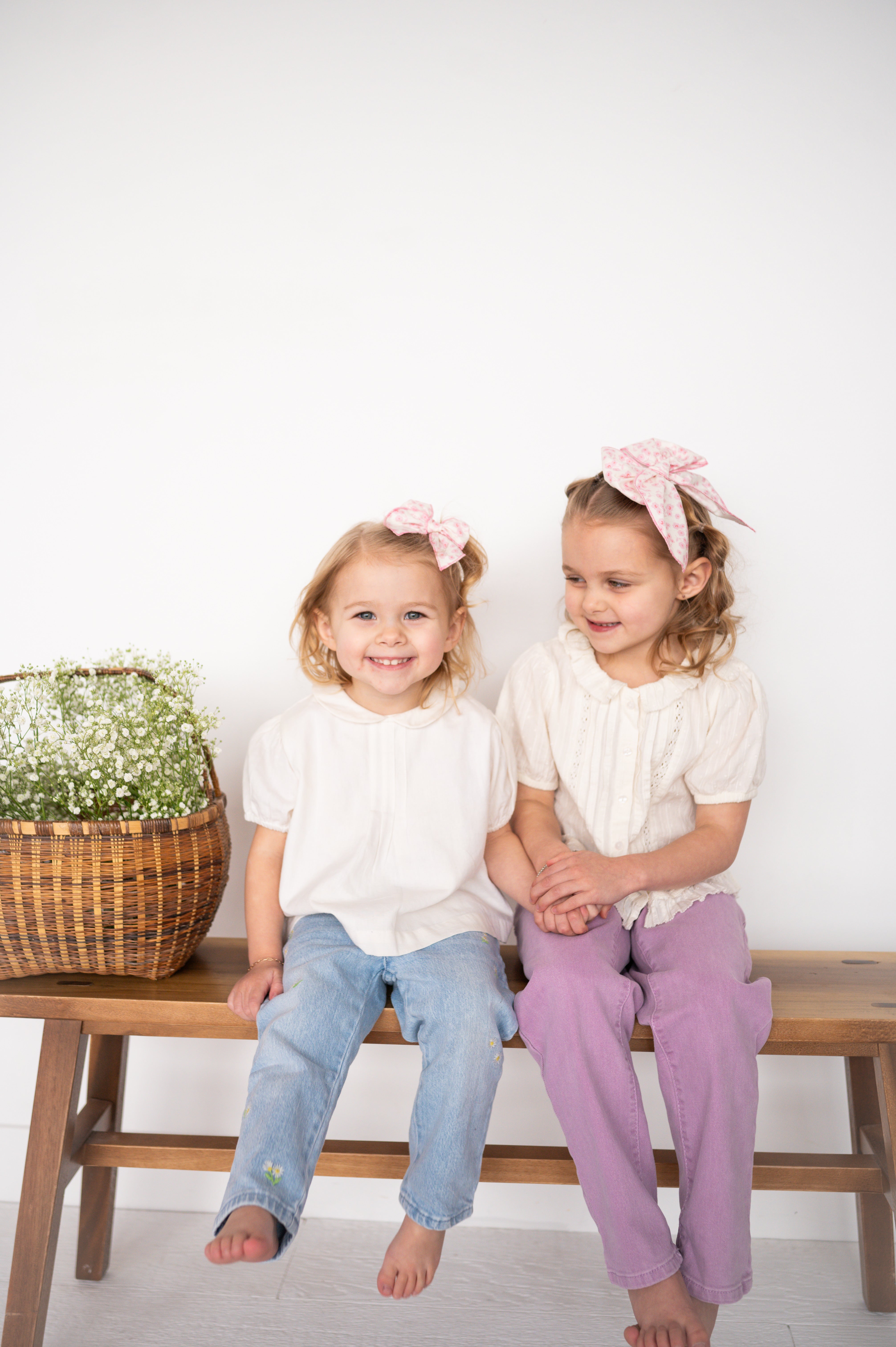 Pink Daisy | Party Bow