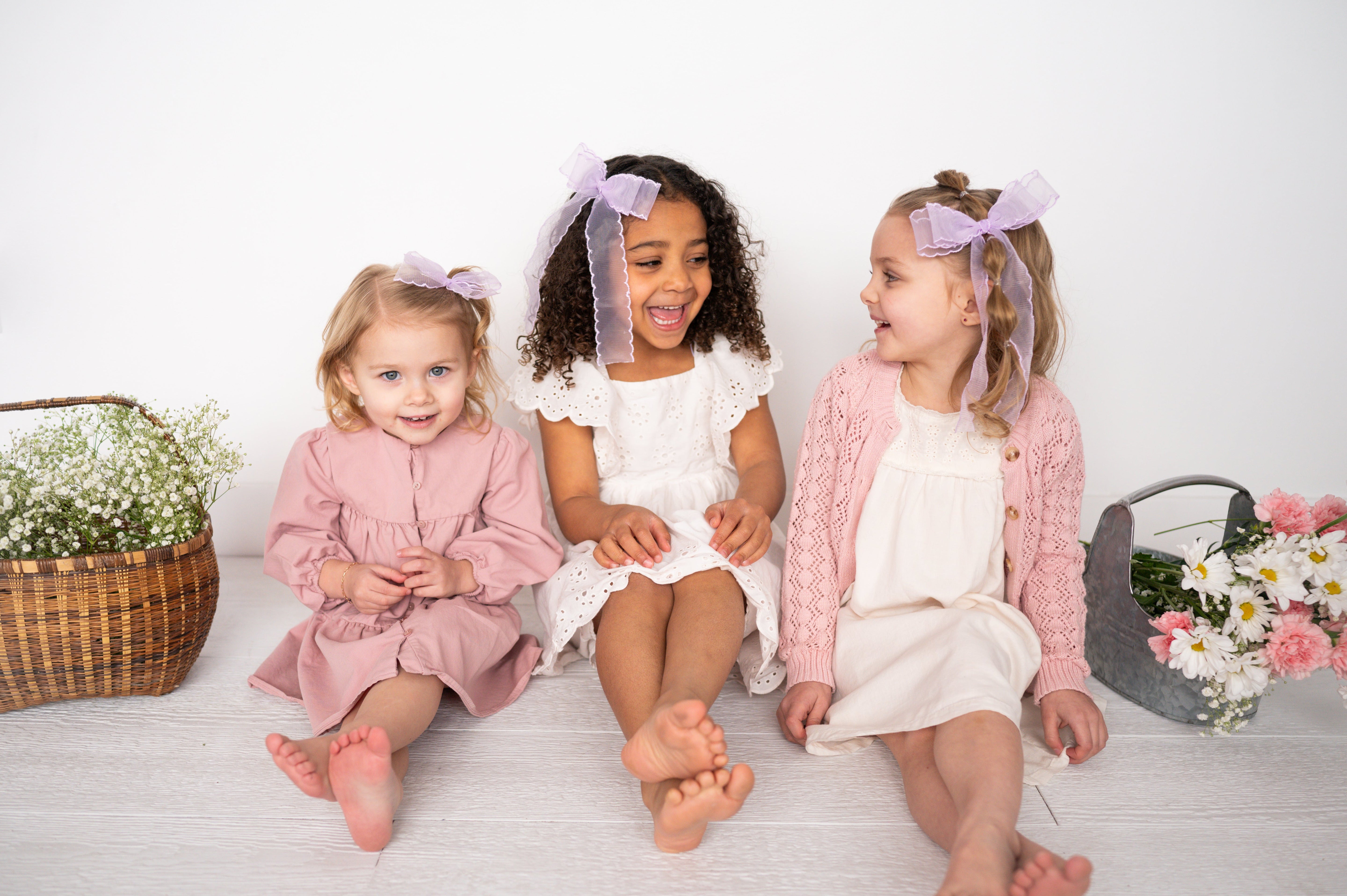 Lavender Mist | Statement Ribbon Bow