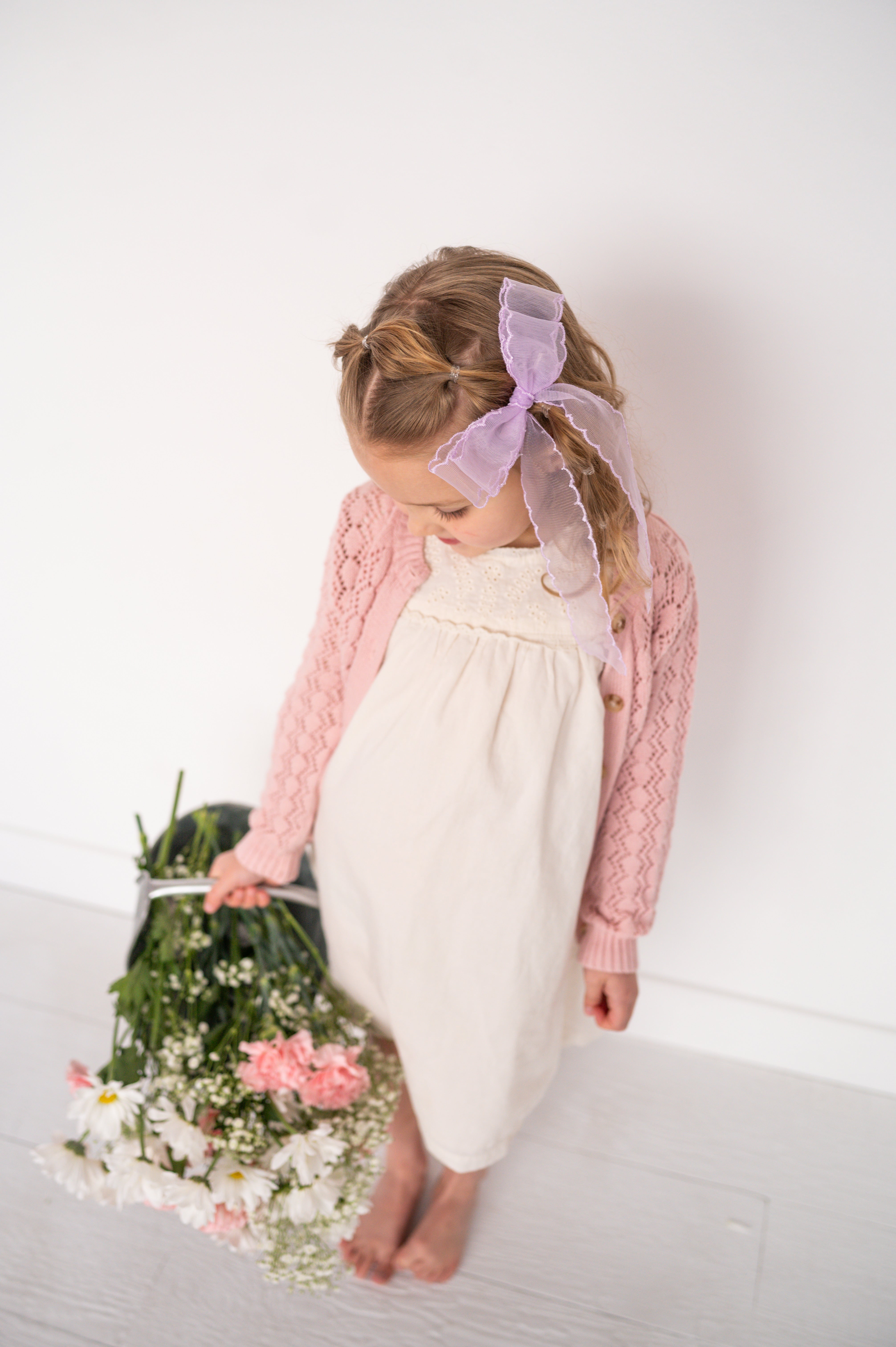 Lavender Mist | Statement Ribbon Bow