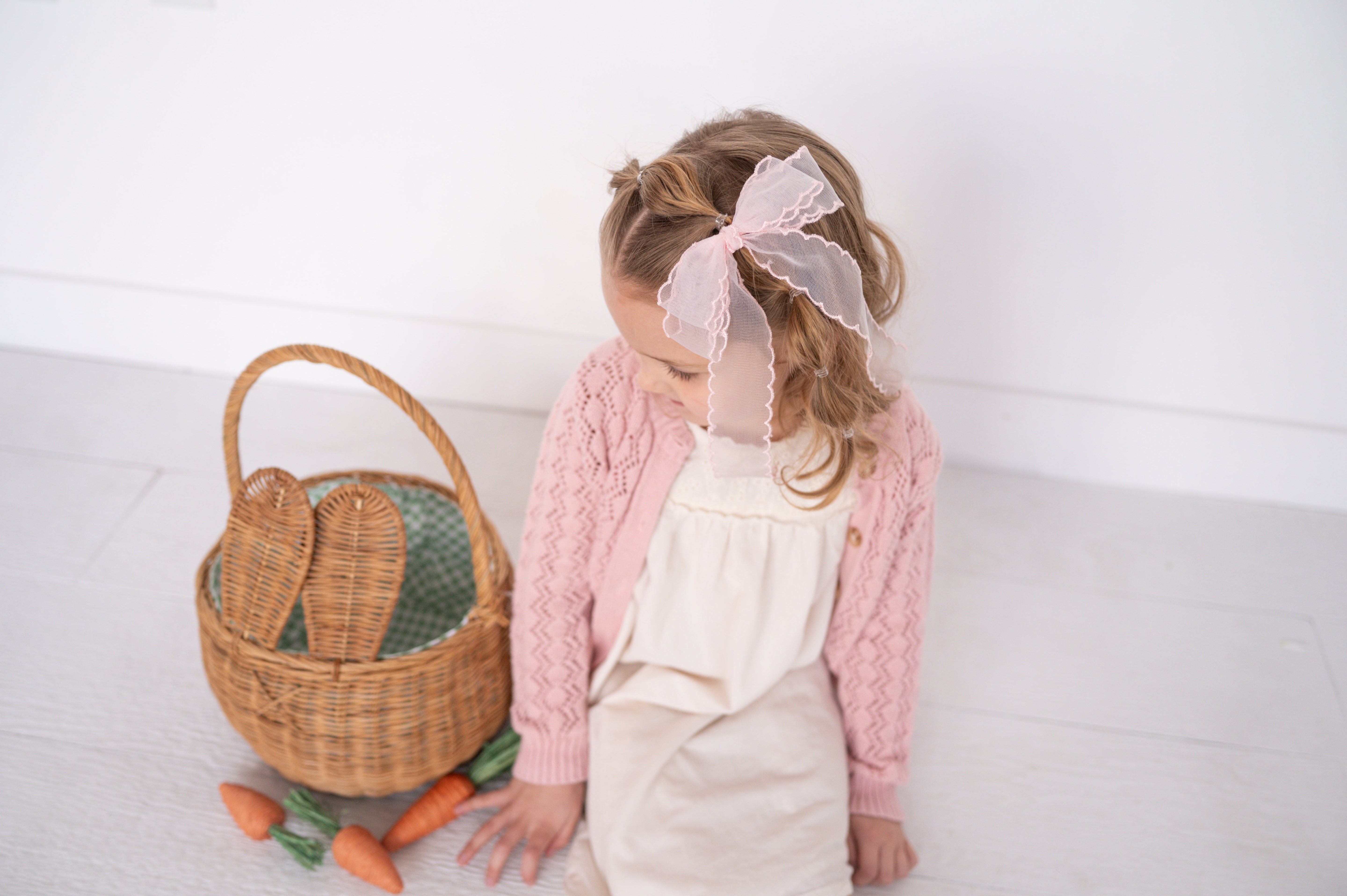 Pink Mist | Statement Ribbon Bow