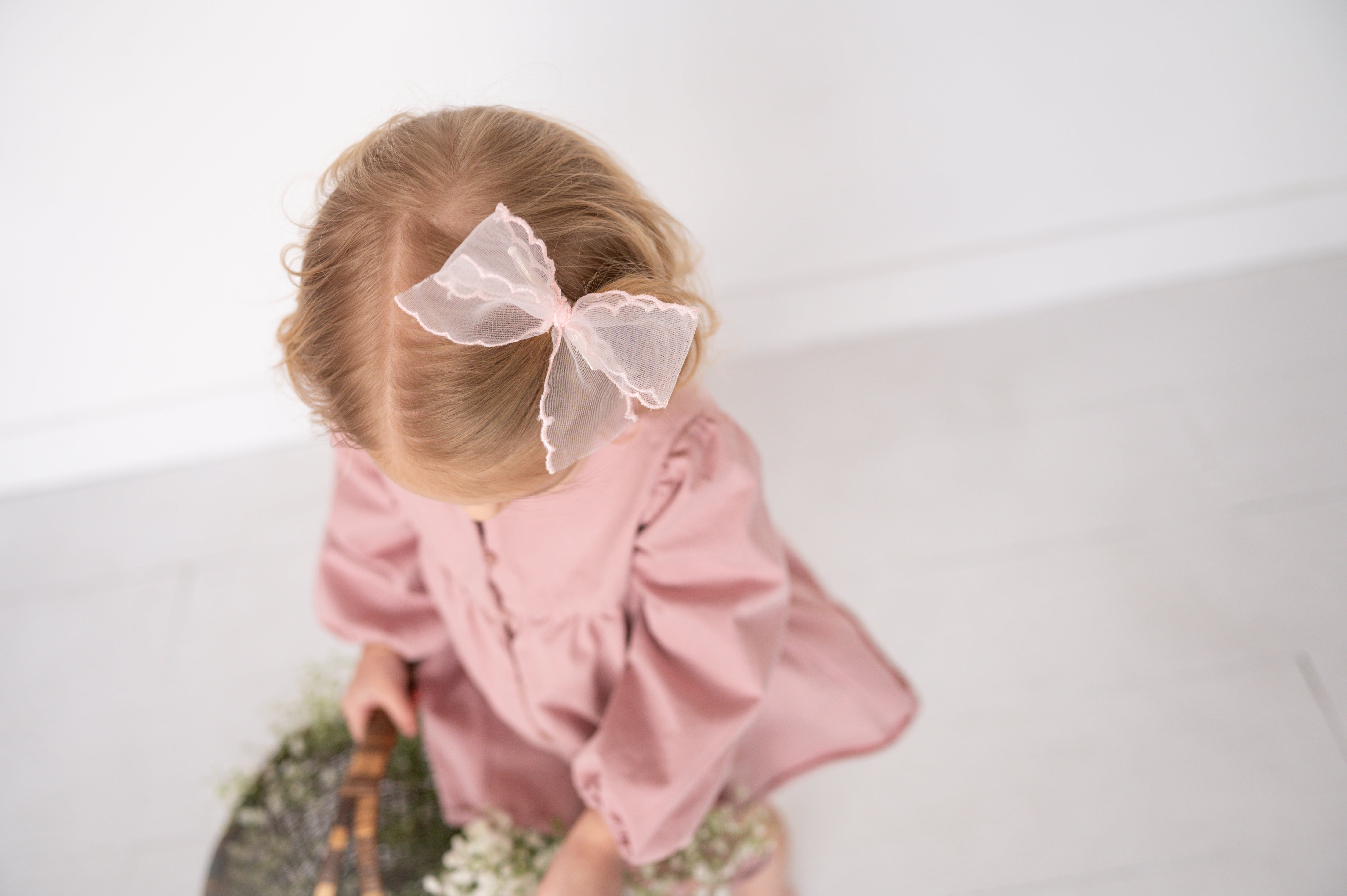 Pink Mist | Ribbon Bow