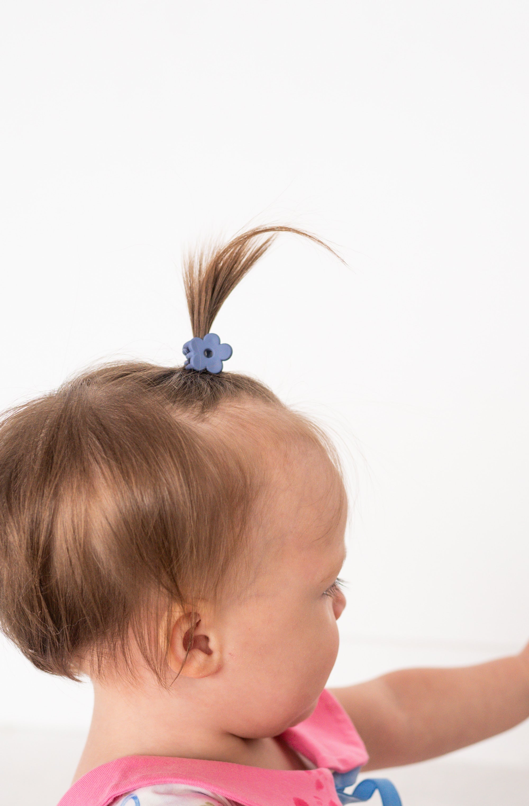 Navy | Micro Bloom Claw Clip Set