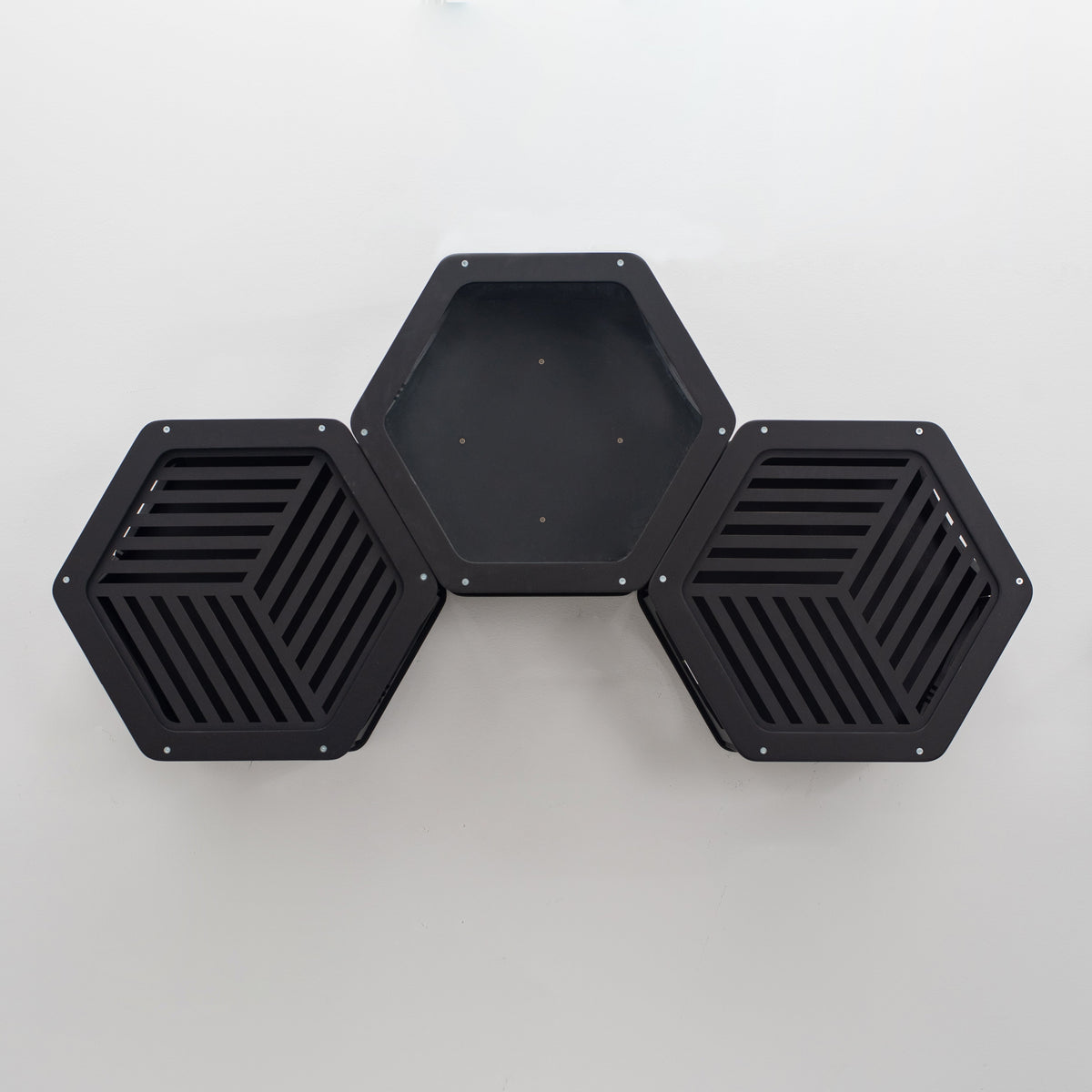 Wooden And Acrylic Frame For Hexagon