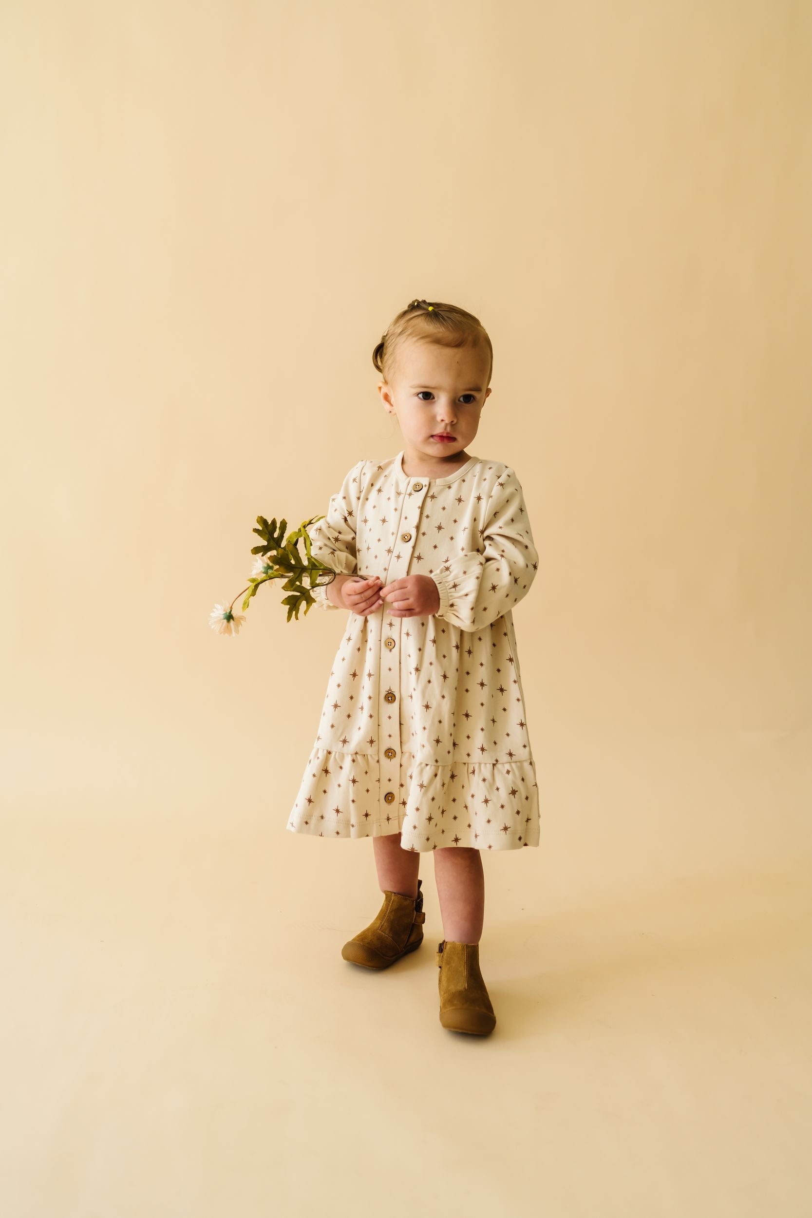 Organic Tiered Dress - North Star