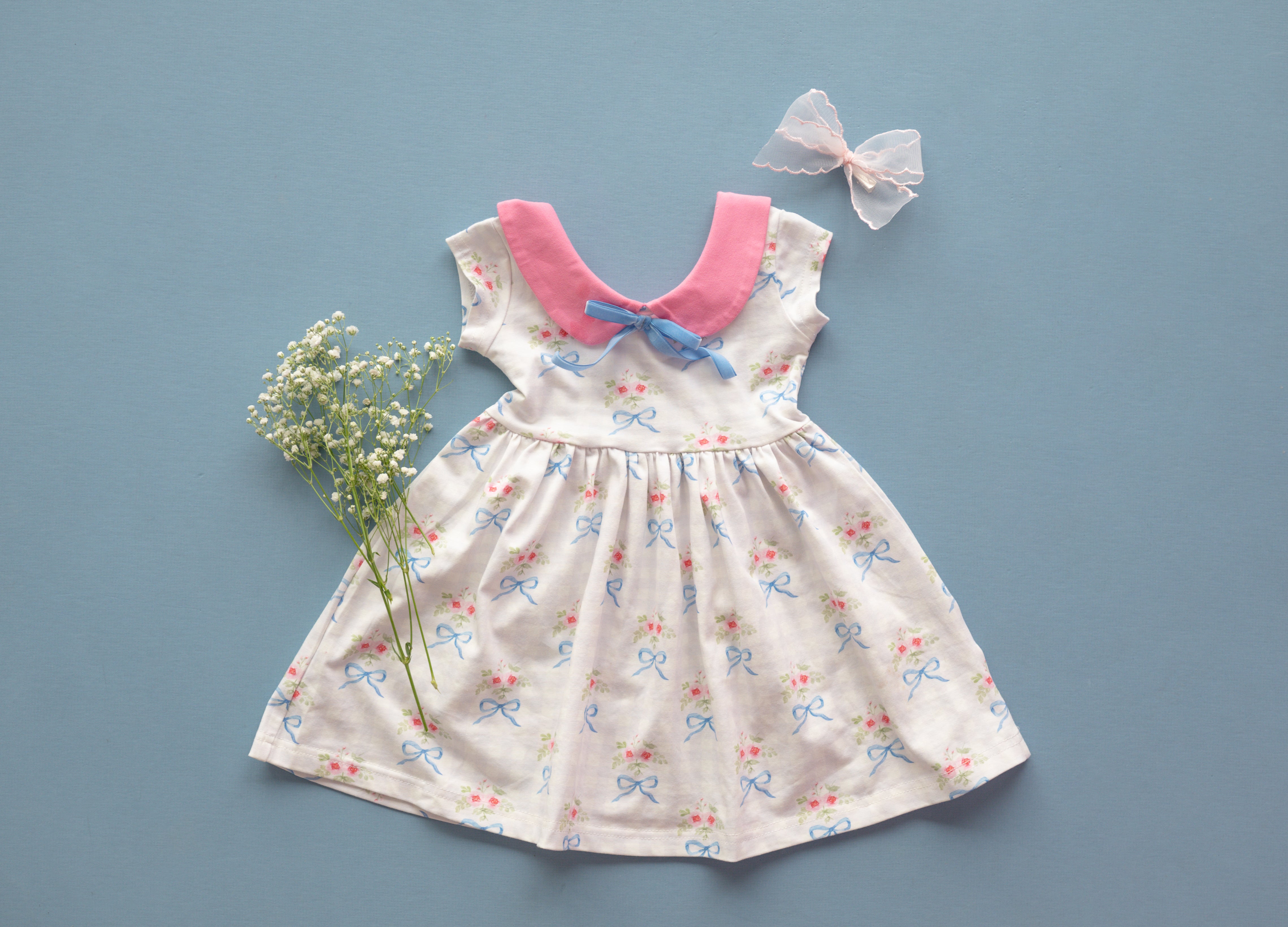 Pink Mist | Ribbon Bow