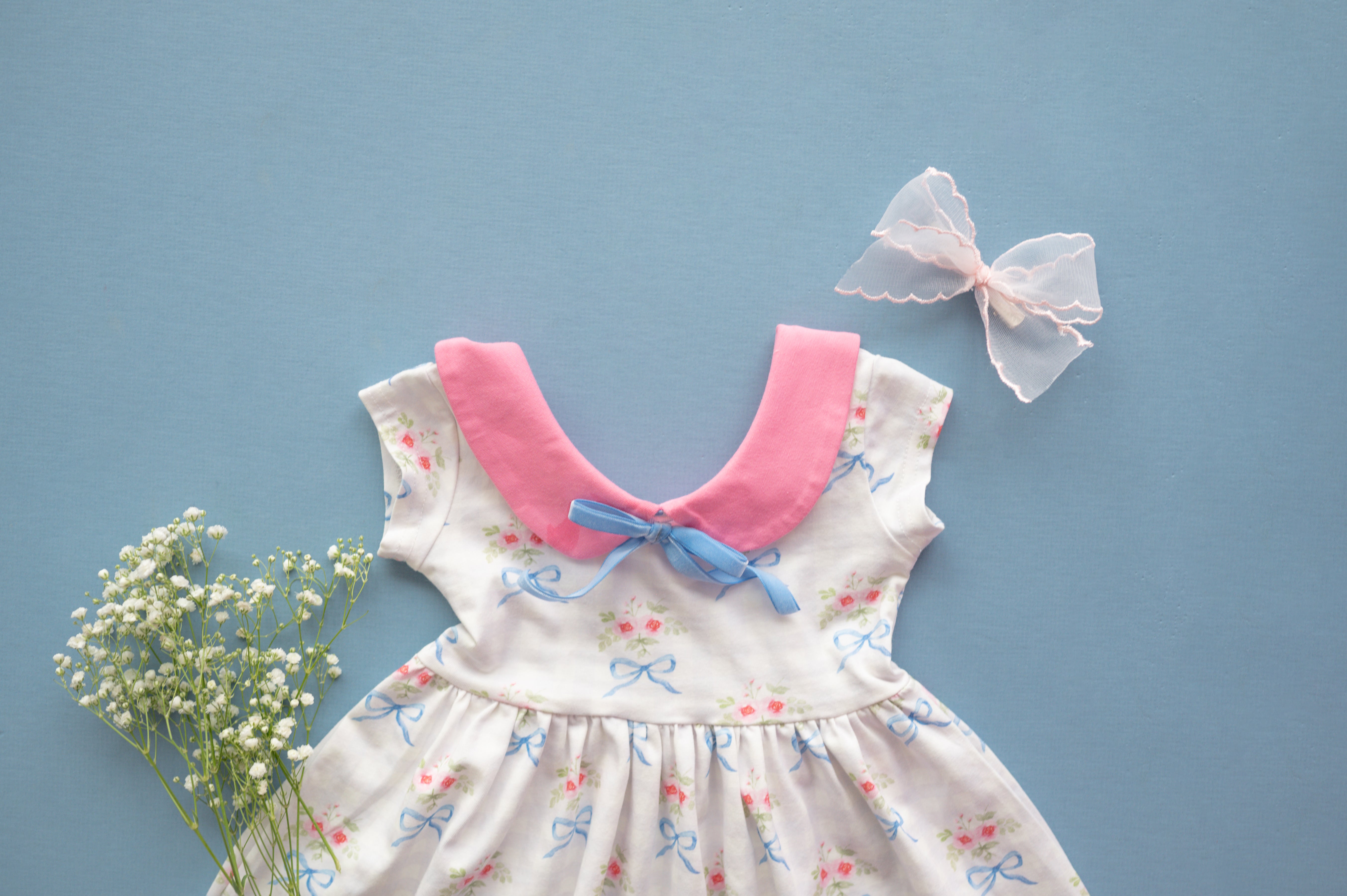 Pink Mist | Ribbon Bow