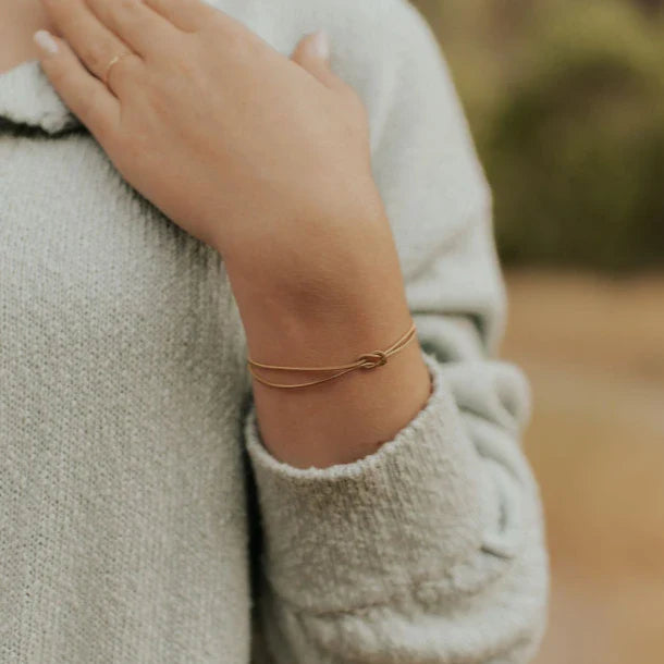 Evelyn Infinity Knot Bracelet
