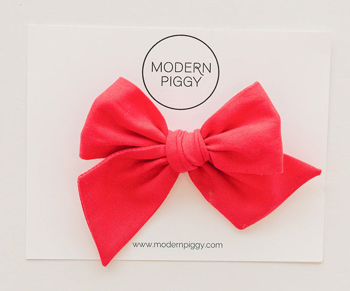 Valentine| Oversized Hand-tied Bow