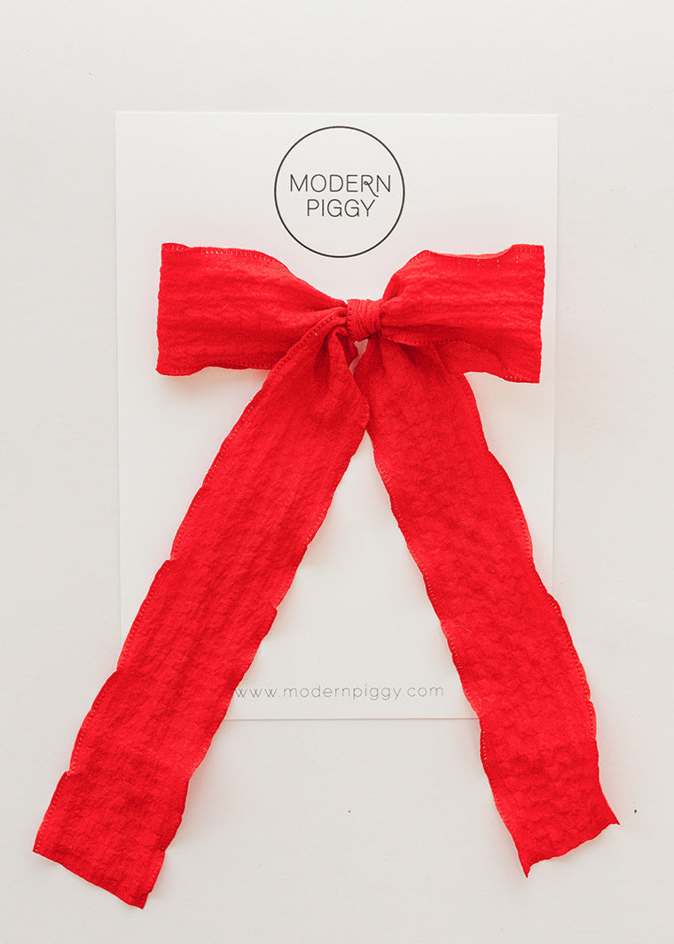 Rose | Statement Ribbon Bow