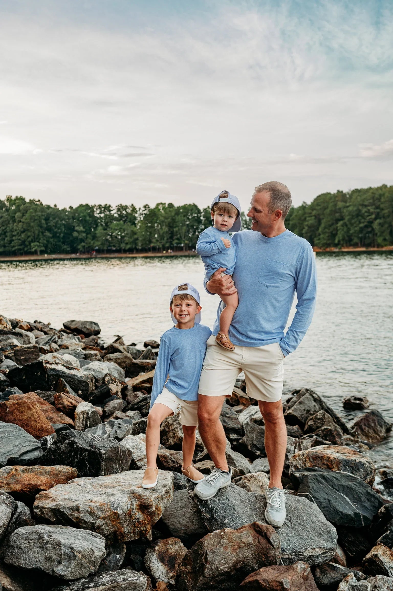 Men's Bamboo Heathered Long Sleeve Tee