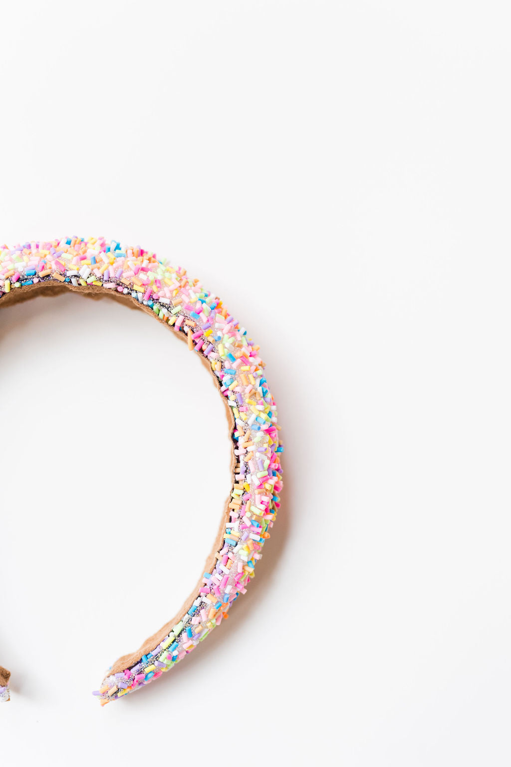 Beaded Headband - Candy Crush