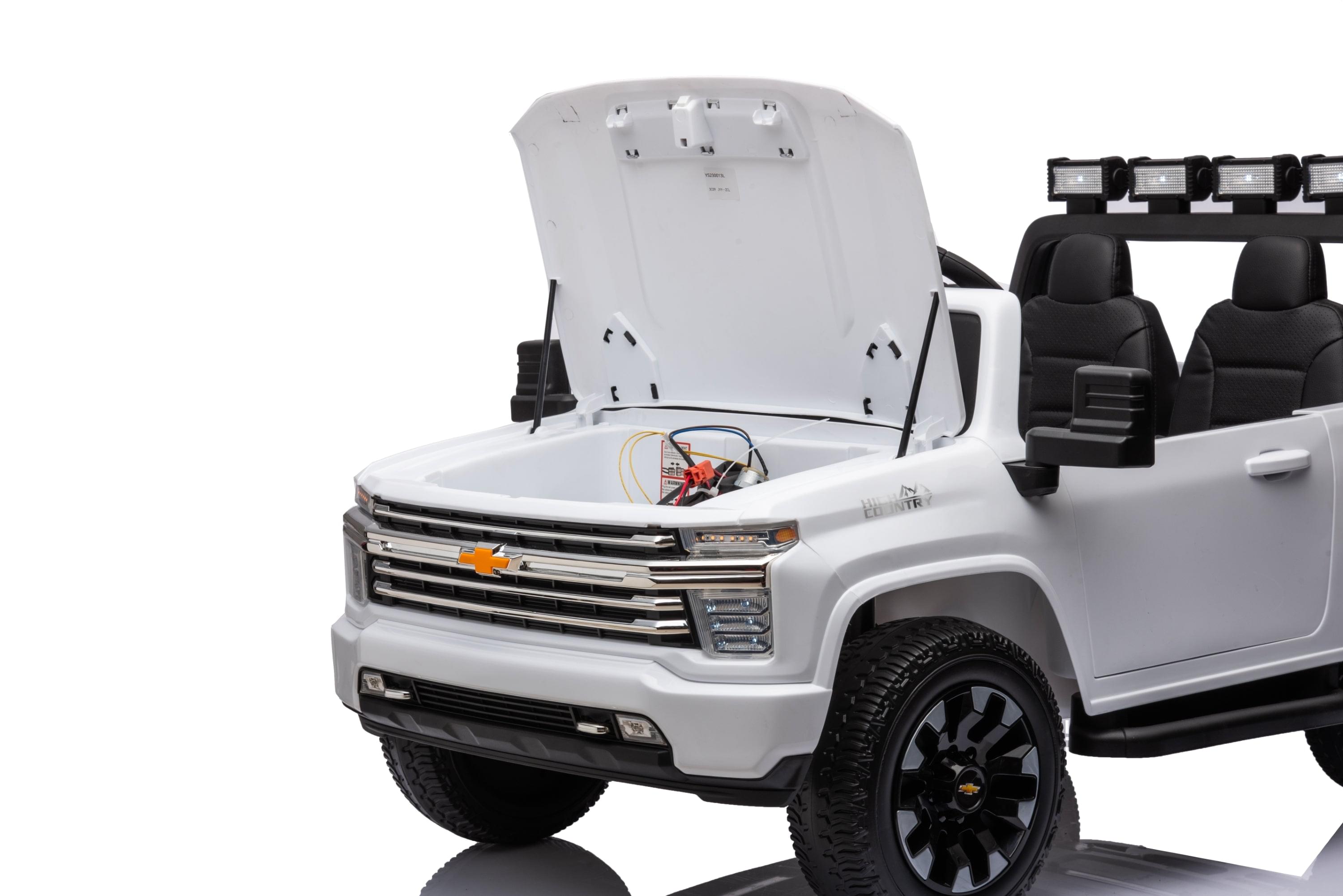 24V 4x4 Chevrolet Silverado 2 Seater Ride on Truck