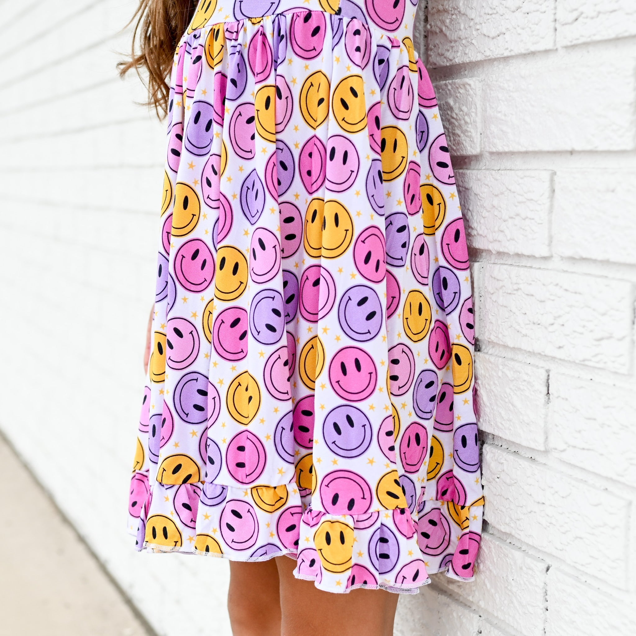 Smile Bright Dream Ruffle Dress