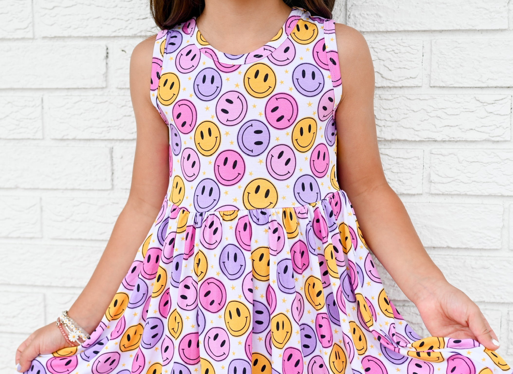 Smile Bright Dream Ruffle Dress