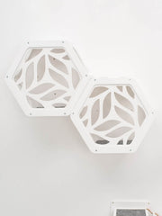 Wooden And Acrylic Frame For Hexagon