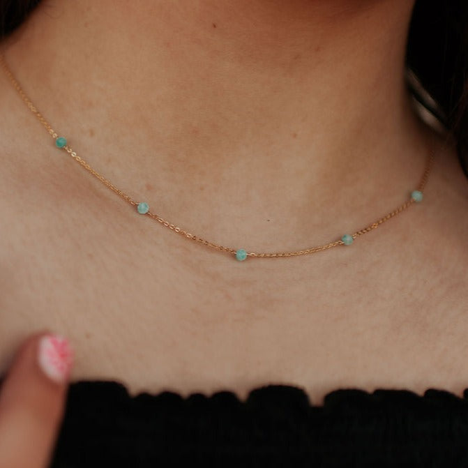 Malibu Necklace In Turquoise