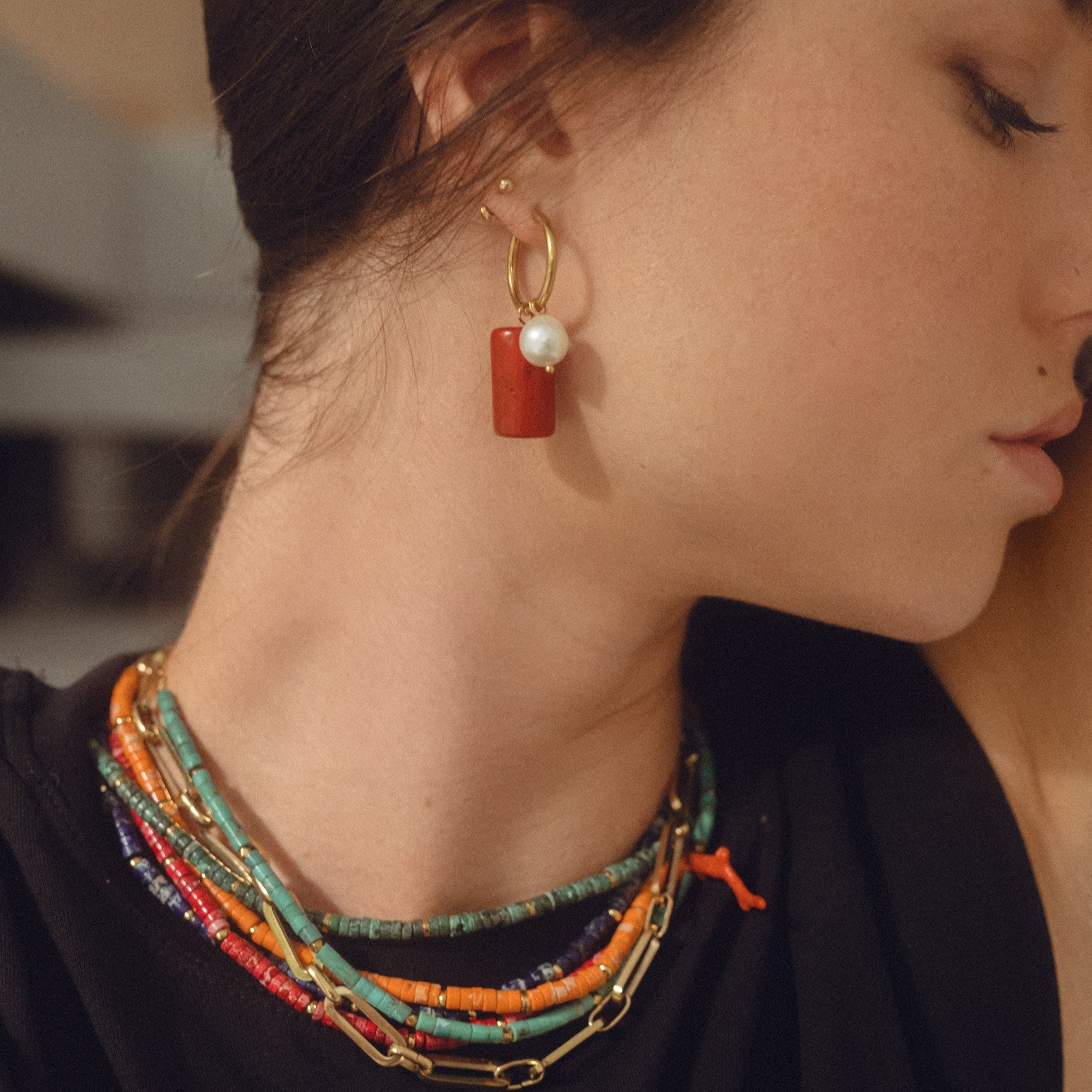 Matcha Emperor Stone Choker