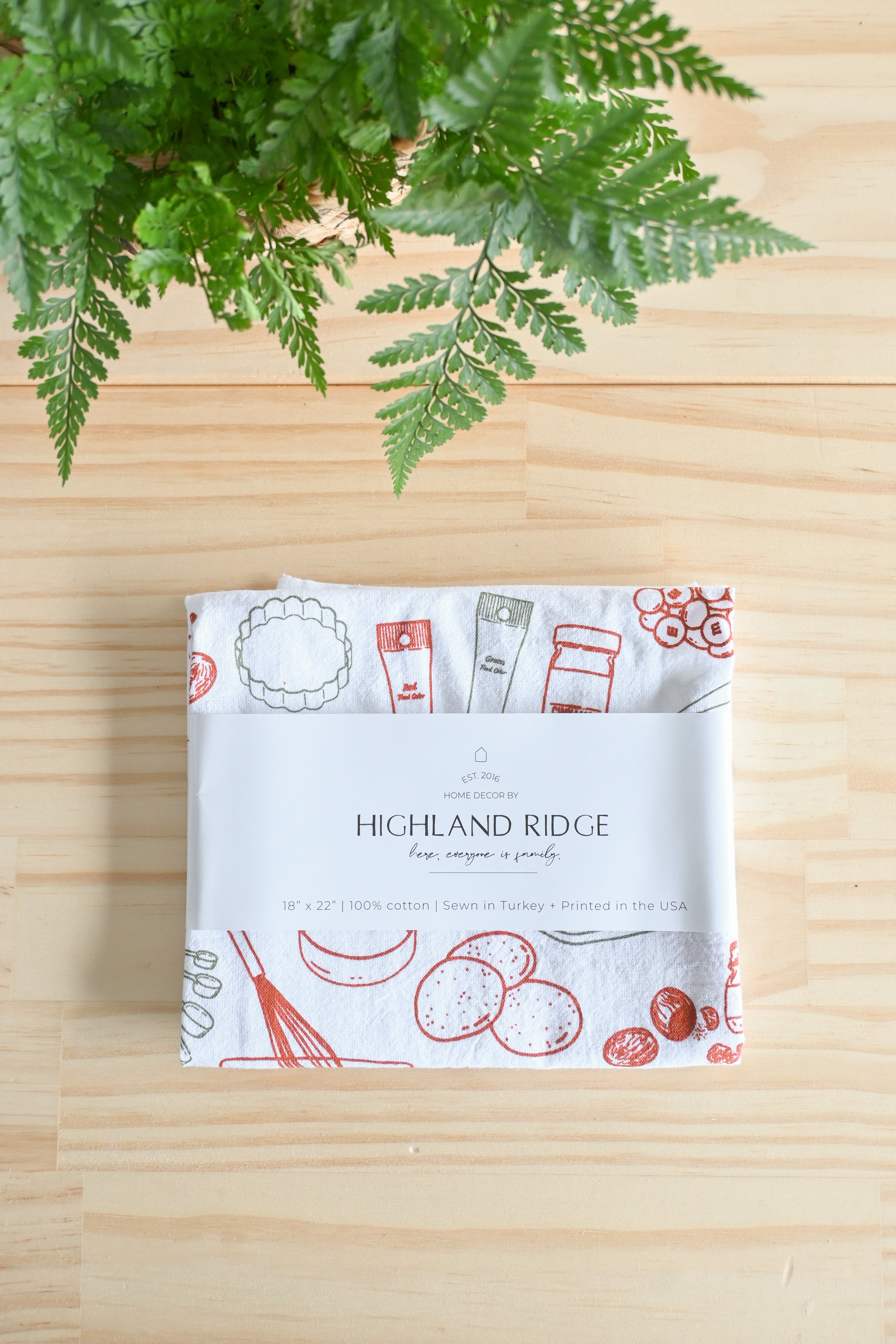 Christmas Cookies Tea Towel