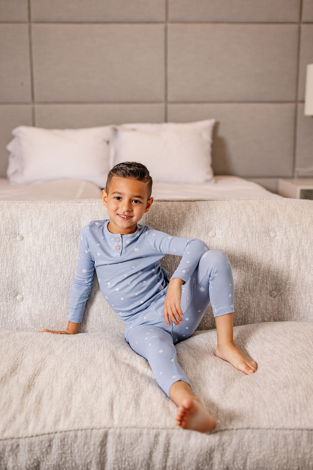 Snowflake Pj- Blue