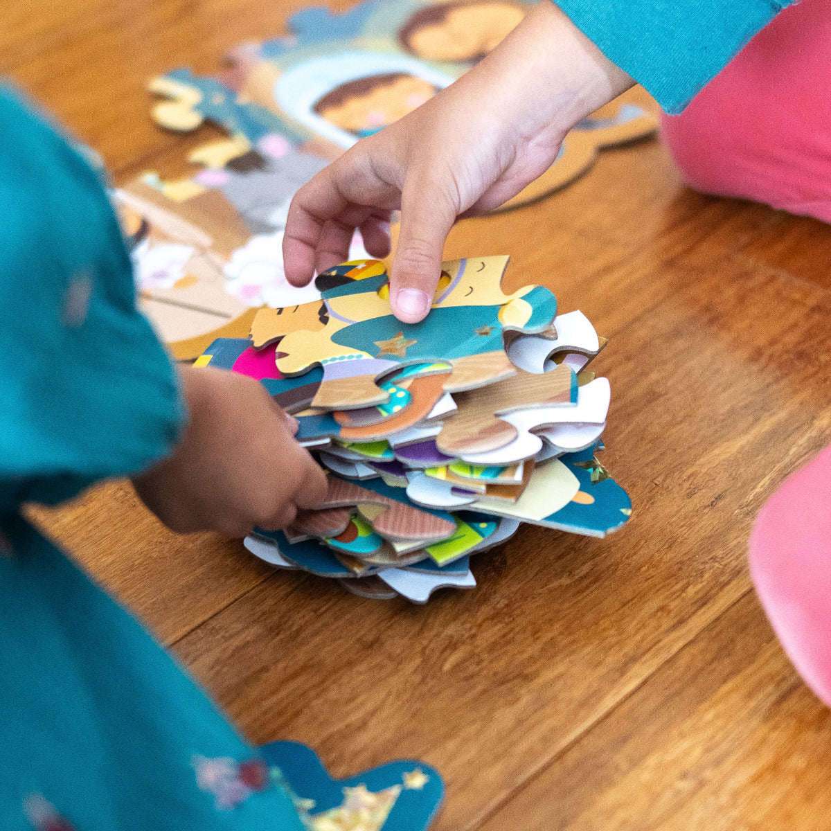 Christmas Nativity Shaped Floor Puzzle