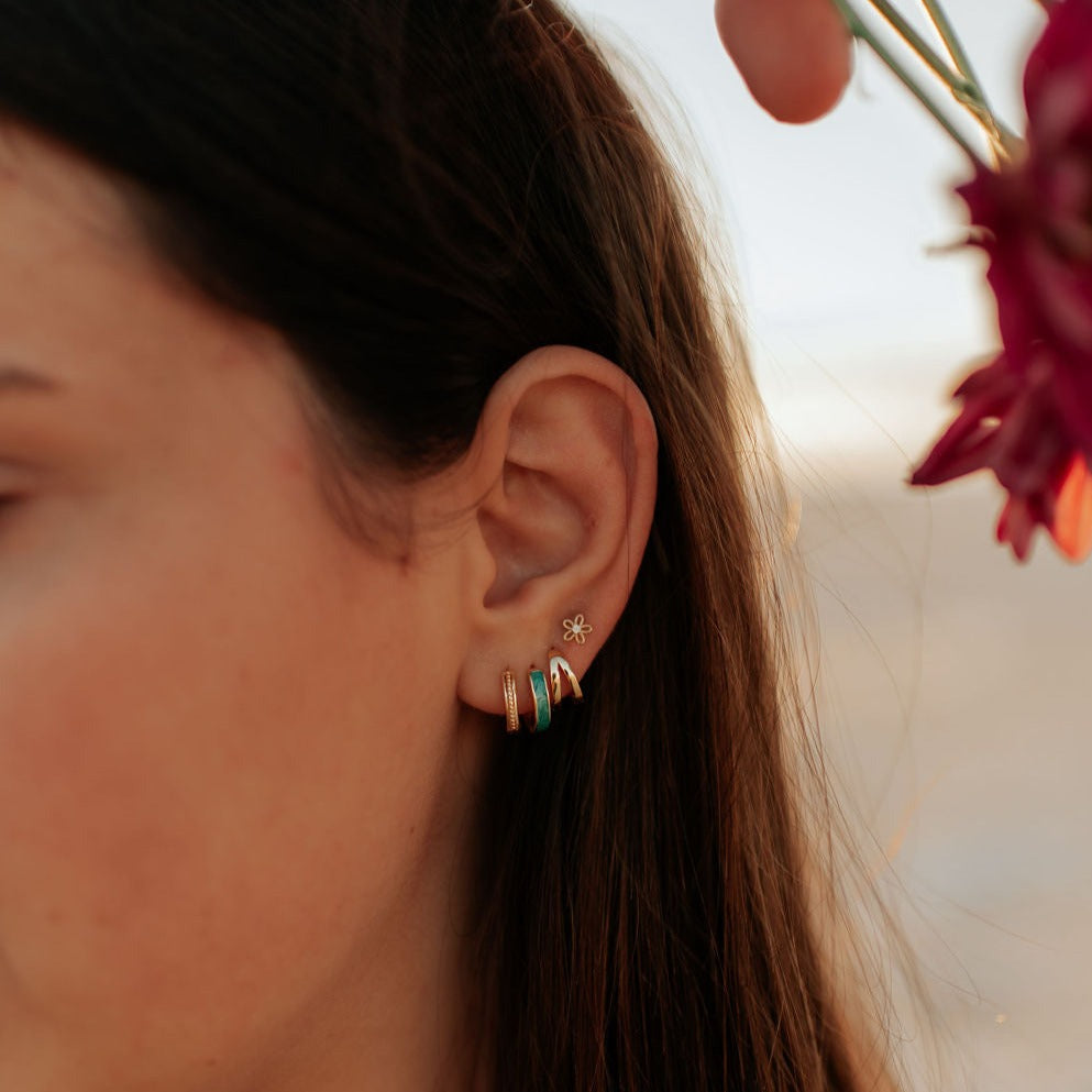 Az Turquoise Hoops