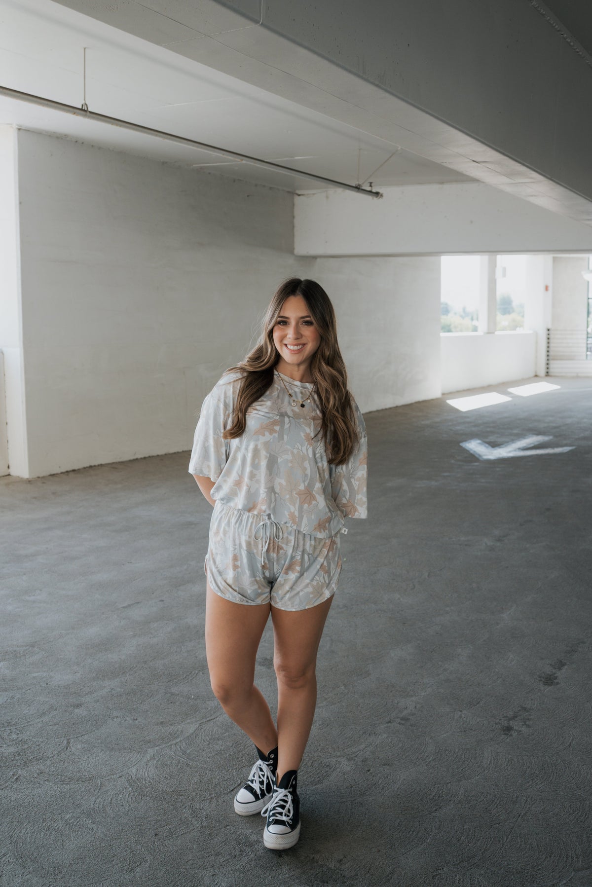 Women's Bamboo Short Set | Woodland