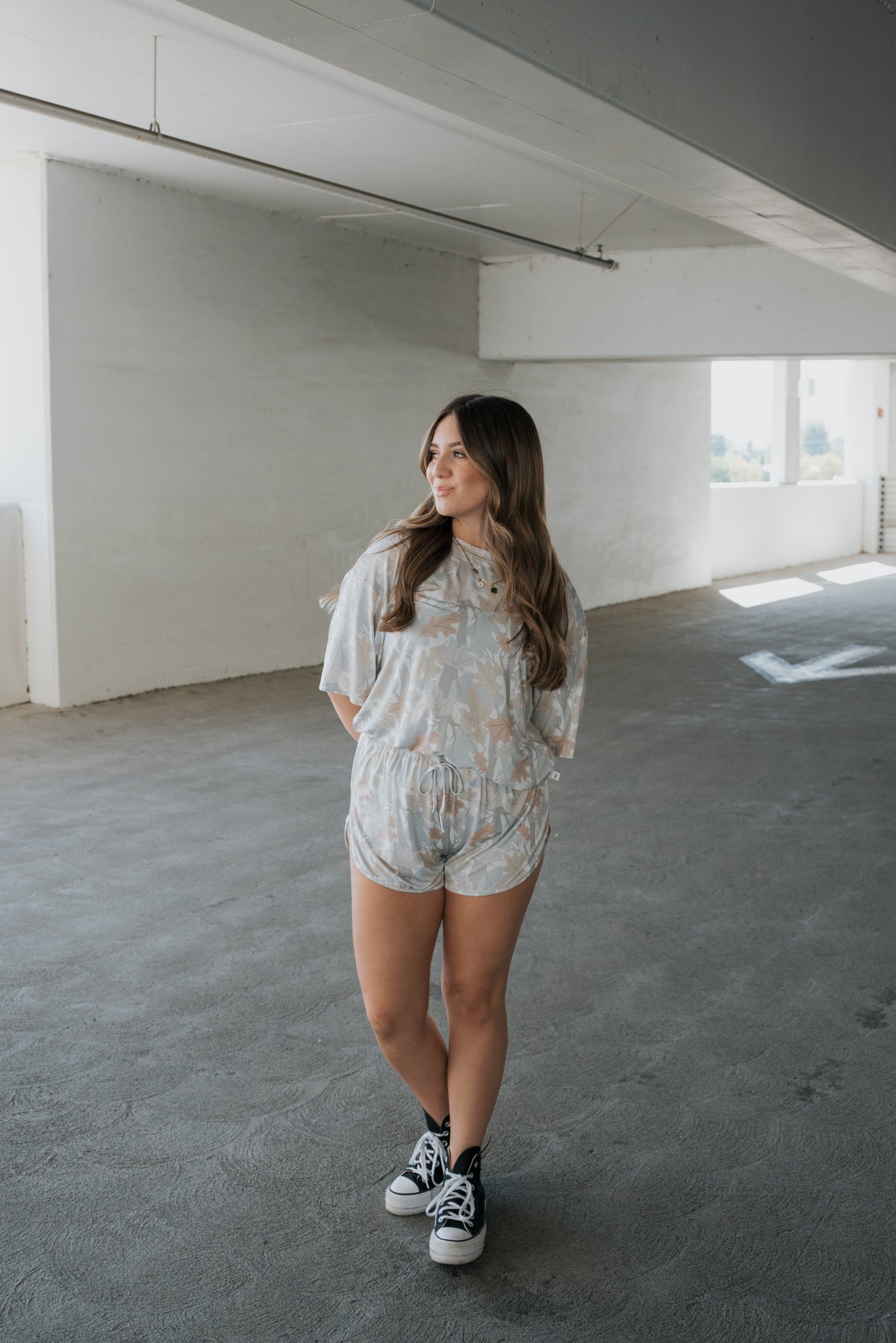 Women's Bamboo Short Set | Woodland