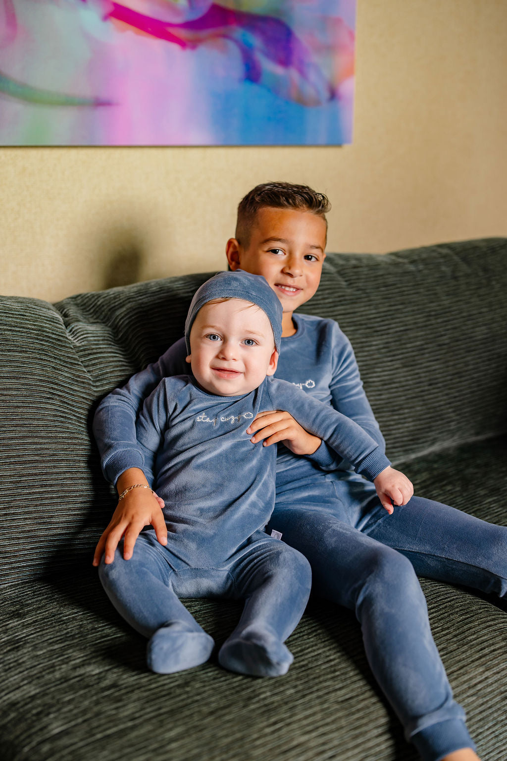 Stay Cozy Pj- Royal Blue