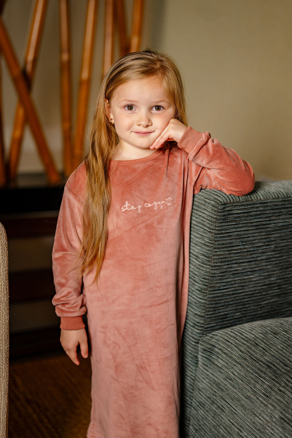 Stay Cozy Nightgown- Rose