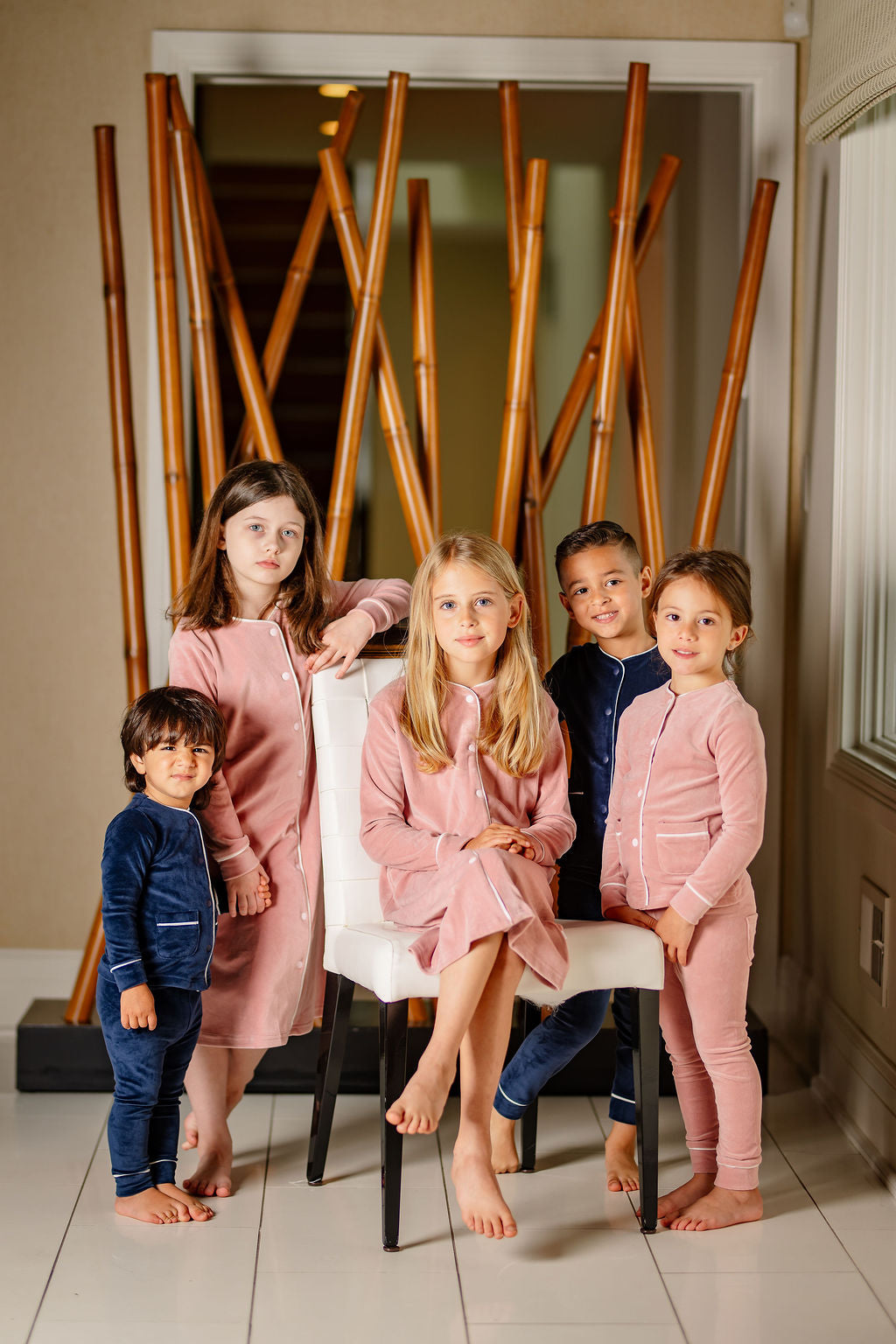 Velour Nightgown- Dusty Pink