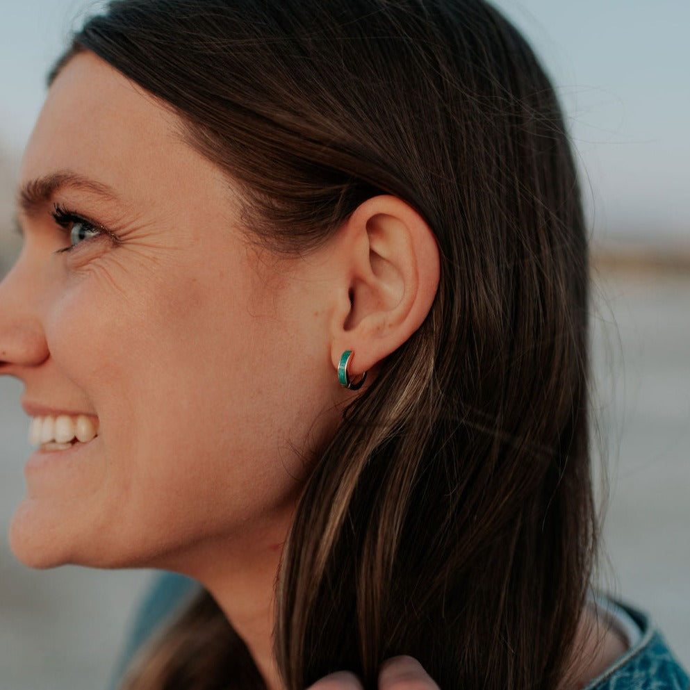 Az Turquoise Hoops